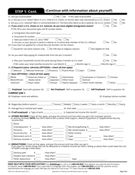 DHHS Form 400 Application for Medicaid Family Planning Coverage - South Carolina, Page 3