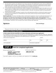 DHHS Form 400 Application for Medicaid Family Planning Coverage - South Carolina, Page 5