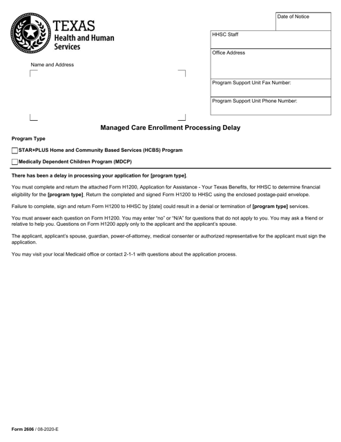 Form 2606  Printable Pdf