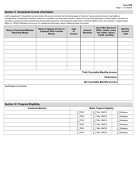 Form 3029 Office of Primary and Specialty Health Application for Program Benefits - Texas, Page 3
