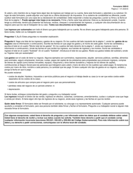 Formulario 3085-S Declaracion De Los Ignresos Por Autoempleo - Texas (Spanish), Page 2