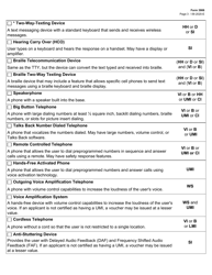 Form 3906 Application for Specialized Telecommunications Assistance Program (Stap) - Texas, Page 3