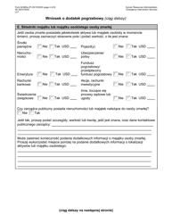 Form M-860W Application for Burial Allowance - New York City (Polish), Page 4