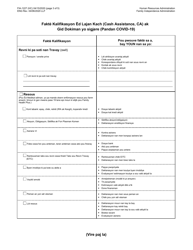 Form FIA-1227 Cash Assistance (Ca) Eligibility Factors and Suggested Documentation Guide (During Covid-19) - New York City (Haitian Creole), Page 3