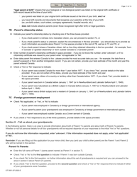 Form CIT0001 Application for a Citizenship Certificate - Canada, Page 11