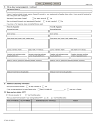 Form CIT0001 Application for a Citizenship Certificate - Canada, Page 6