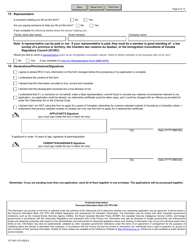 Form CIT0001 Application for a Citizenship Certificate - Canada, Page 8