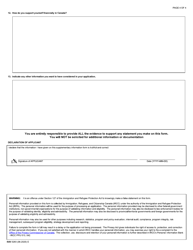 Form IMM5283 Supplementary Information - Humanitarian and Compassionate Considerations - Canada, Page 4