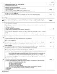 Form IMM5457 Document Checklist - Atlantic High-Skilled Program - Canada, Page 2