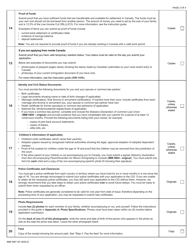 Form IMM5467 Document Checklist: Atlantic Intermediate-Skilled Program - Canada, Page 3