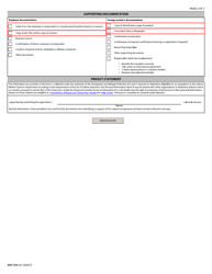 Form IMM5686 Request for an Opinion on Work Permit or Lmia Exemption - Canada, Page 2