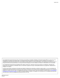 Forme IMM0008 Agenda 6 Gens D&#039;affaires Immigrants - Investisseurs Et Entrepreneurs a Destination Du Quebec - Canada (French), Page 5
