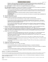 Forme CIT0001 Demande De Certificat De Citoyennete Pour Adultes Et Mineurs - Canada (French), Page 11