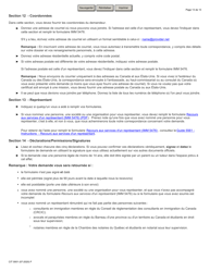 Forme CIT0001 Demande De Certificat De Citoyennete Pour Adultes Et Mineurs - Canada (French), Page 13