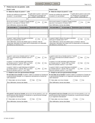 Forme CIT0001 Demande De Certificat De Citoyennete Pour Adultes Et Mineurs - Canada (French), Page 4