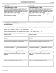 Forme CIT0001 Demande De Certificat De Citoyennete Pour Adultes Et Mineurs - Canada (French), Page 5