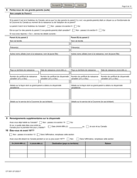 Forme CIT0001 Demande De Certificat De Citoyennete Pour Adultes Et Mineurs - Canada (French), Page 6
