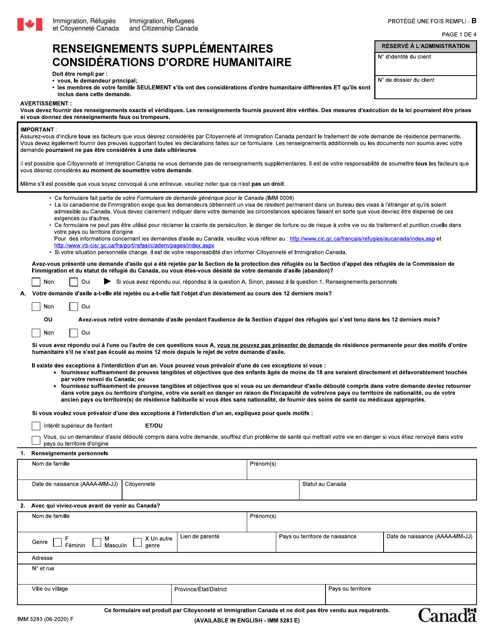 Forme IMM5283  Printable Pdf