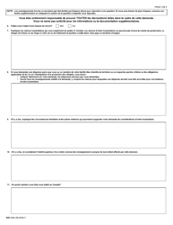 Forme IMM5283 Renseignements Supplementaires: Considerations D&#039;ordre Humanitaire - Canada (French), Page 3