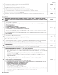 Forme IMM5457 Liste De Controle DES Documents - Programme DES Travailleurs Hautement Qualifie Du Canada Atlantique - Canada (French), Page 2