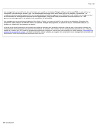Forme IMM1283 Evaluation De La Situation Financiere - Canada (French), Page 7
