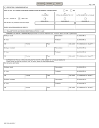 Forme IMM5349 Demande De Pret - Frais Relatifs Au Droit De Residence Permanente - Canada (French), Page 3