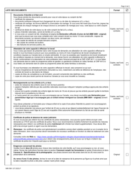 Forme IMM5981 Liste De Controle DES Documents: Gardiens/Gardiennes D&#039;enfants En Milieu Familial Et Aides Familiaux a Domicile - Canada (French), Page 4