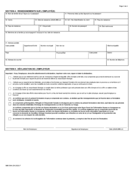 Forme IMM5984 Offre D&#039;emploi Presentee a Un Ressortissant Etranger: Programme Pilote D&#039;immigration Dans Les Communautes Rurales Et Du Nord - Canada (French), Page 3