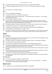 Form 7 Preparation Checklist - Lease - Queensland, Australia, Page 2