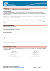 Form 13 Request for Subpoena - Queensland, Australia, Page 2