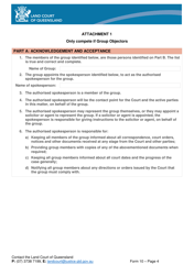 Form 10 Notice of Election - Queensland, Australia, Page 4