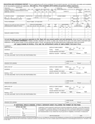 Form UMP-100B (IL401-1499) Upward Mobility Program Promotional Employment Application - Illinois, Page 2
