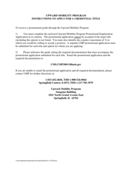 Form UMP-100B (IL401-1499) Upward Mobility Program Promotional Employment Application - Illinois, Page 4