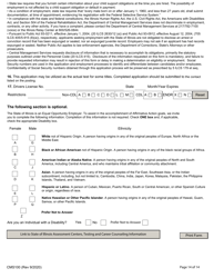 Form CMS100 Examining/Employment Application - Illinois, Page 14