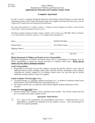 Form CFS449-3 Application for Education and Training Voucher Funds - Illinois, Page 7