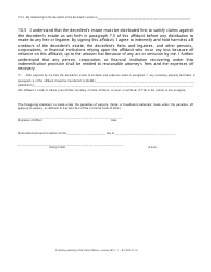 Form RT OPR31.16 &quot;Small Estate Affidavit Form&quot; - Illinois, Page 3