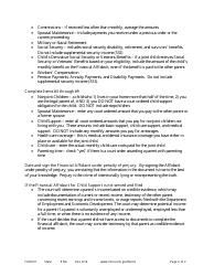 Instructions for Form FAM102 Financial Affidavit for Child Support - Minnesota, Page 2
