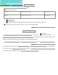 Form DC101 Forfeiture Notice Land Contract Form - Michigan, Page 3