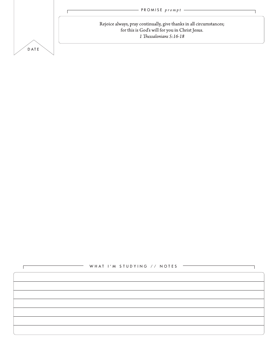 Prayer Journal Template - Free to Download and Print