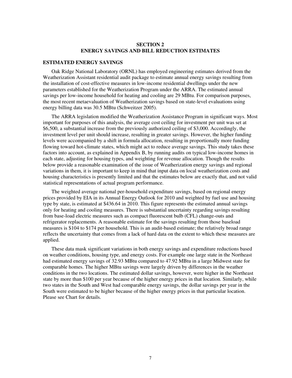 Form ORNL / TM-2010 / 66 Weatherization Assistance Program Technical Memorandum Background Data and Statistics - Oak Ridge, Page 15