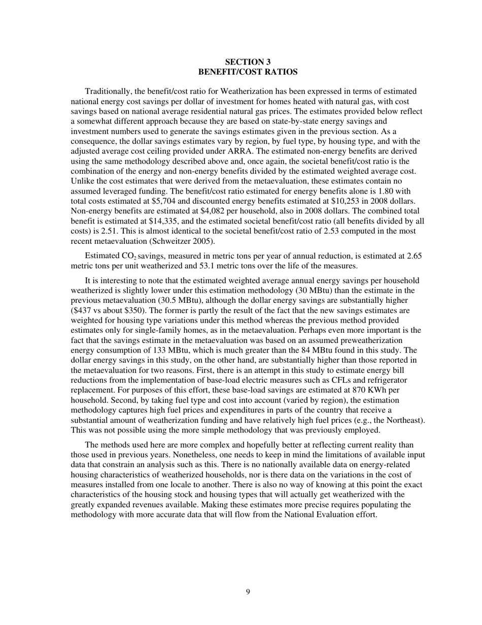 Form ORNL / TM-2010 / 66 Weatherization Assistance Program Technical Memorandum Background Data and Statistics - Oak Ridge, Page 17