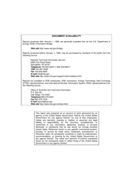 Form ORNL/TM-2010/66 Weatherization Assistance Program Technical Memorandum Background Data and Statistics - Oak Ridge, Page 2