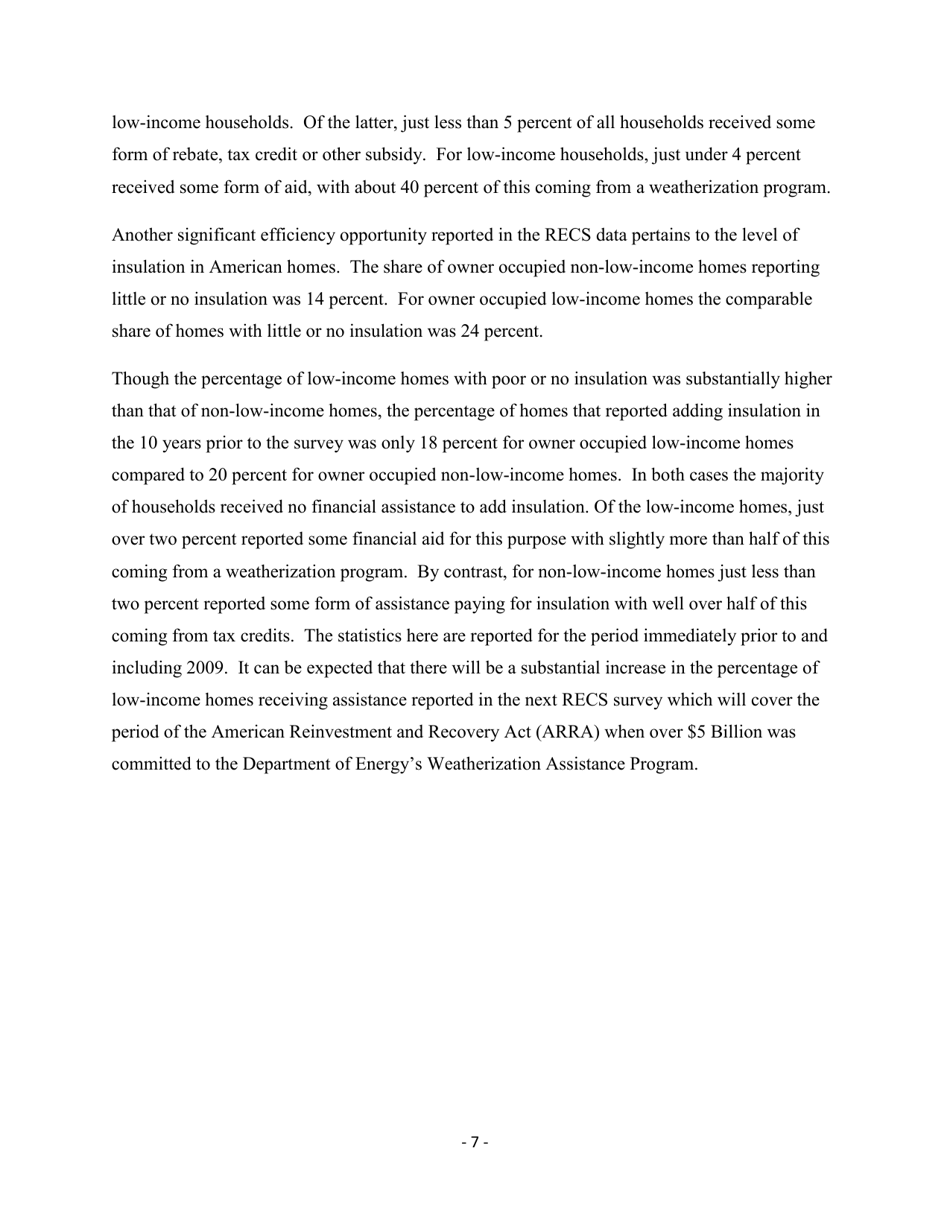 Form ORNL / TM-2014 / 133 Weatherization Assistance Program Technical Memorandum Background Data and Statistics - Oak Ridge, Page 13