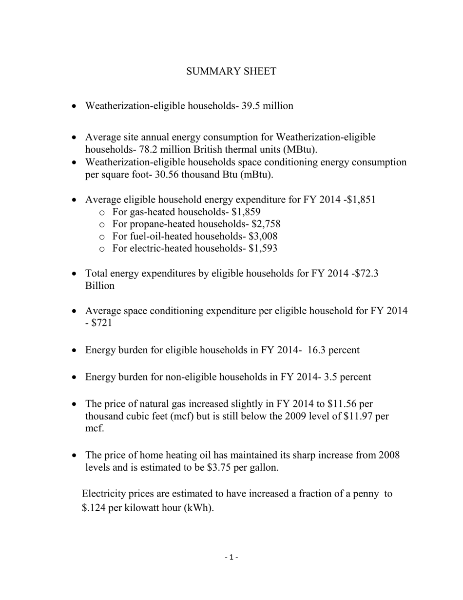 Form ORNL / TM-2014 / 133 Weatherization Assistance Program Technical Memorandum Background Data and Statistics - Oak Ridge, Page 7