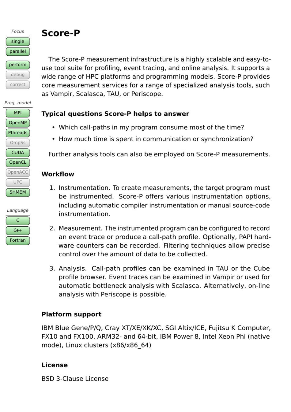 Tools Guide - Virtual Institute - High Productivity Supercomputing, Page 34