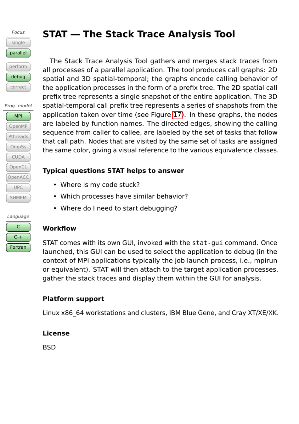 Tools Guide - Virtual Institute - High Productivity Supercomputing, Page 36