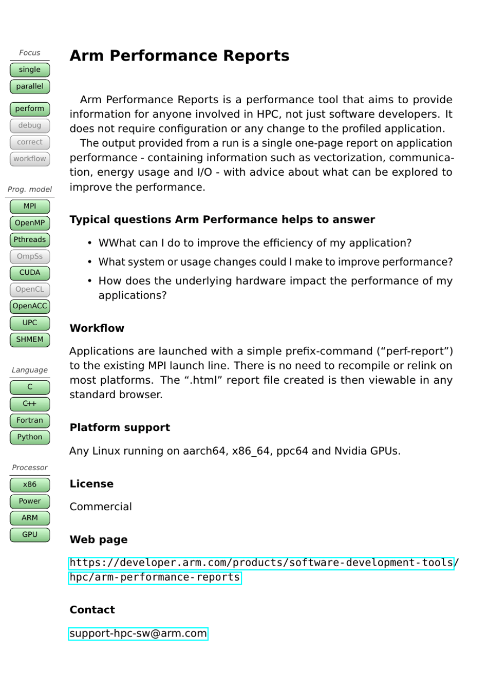 Tools Guide - Virtual Institute - High Productivity Supercomputing, Page 10