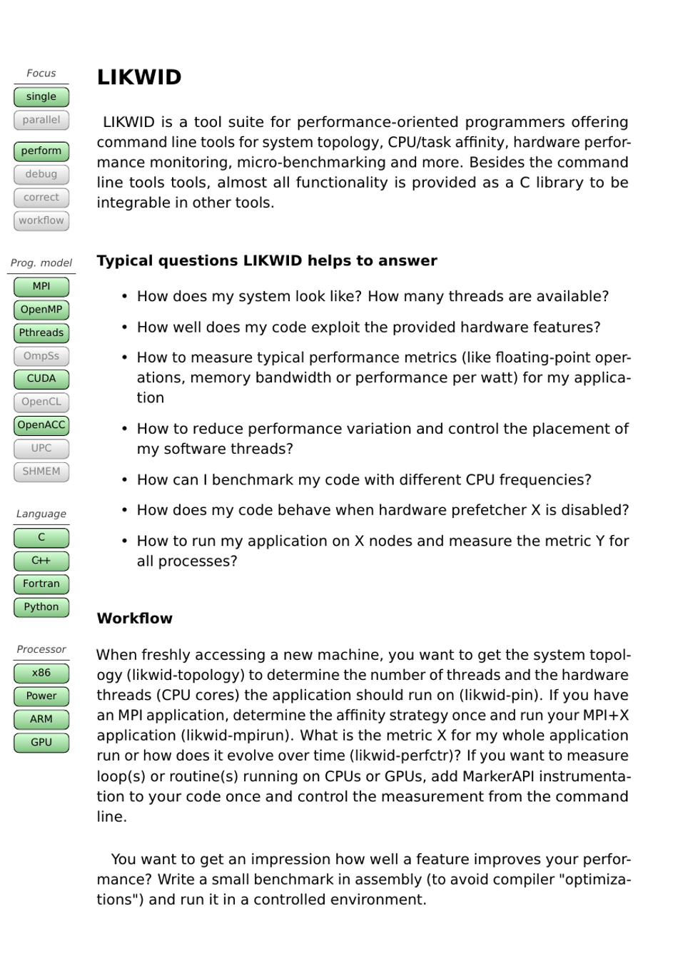 Tools Guide - Virtual Institute - High Productivity Supercomputing, Page 26