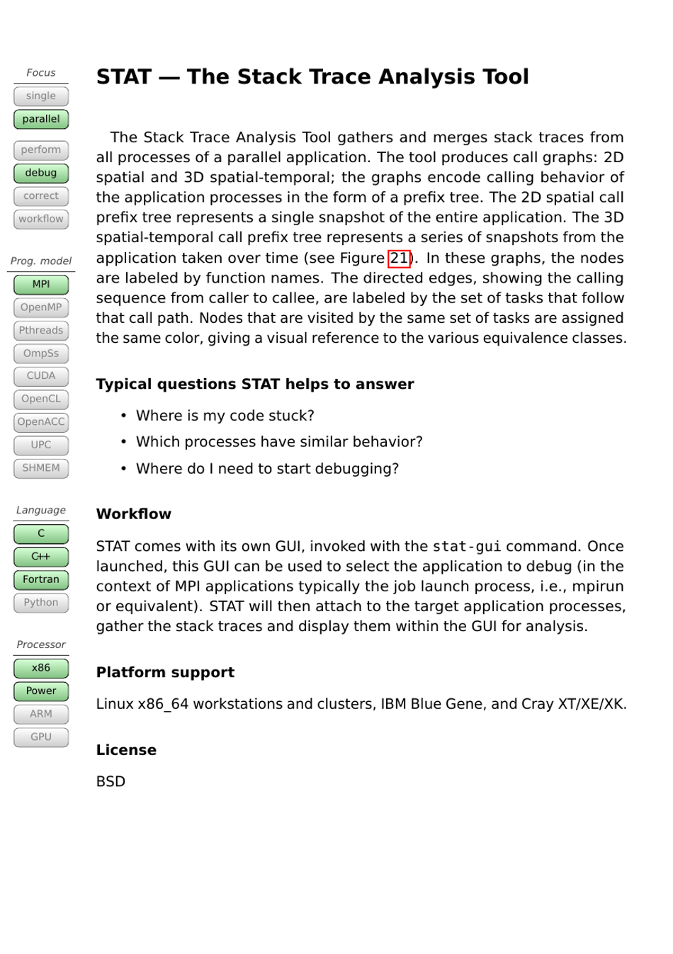 Tools Guide - Virtual Institute - High Productivity Supercomputing, Page 46