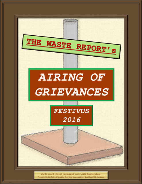 Airing of Grievances, 2016